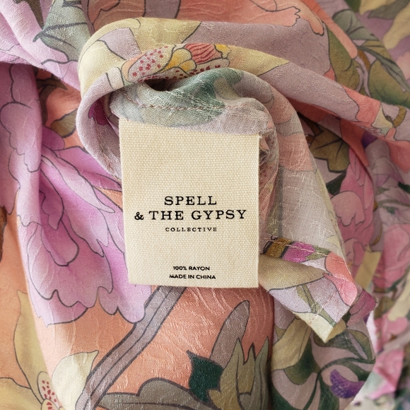 SWAPPED NWT Lily Kimono Tie Top - Picture 6 of 7